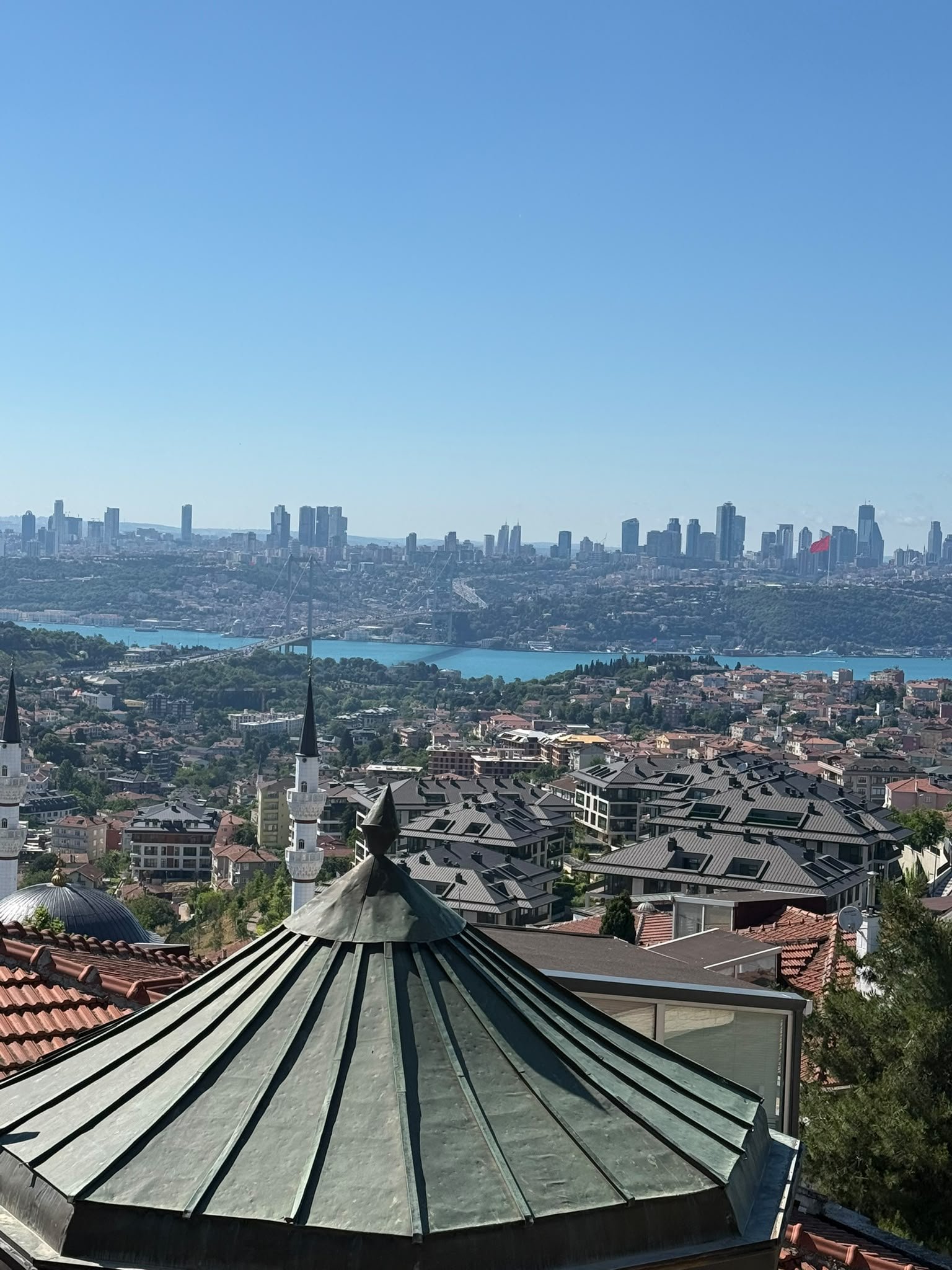 Boğaz manzarası