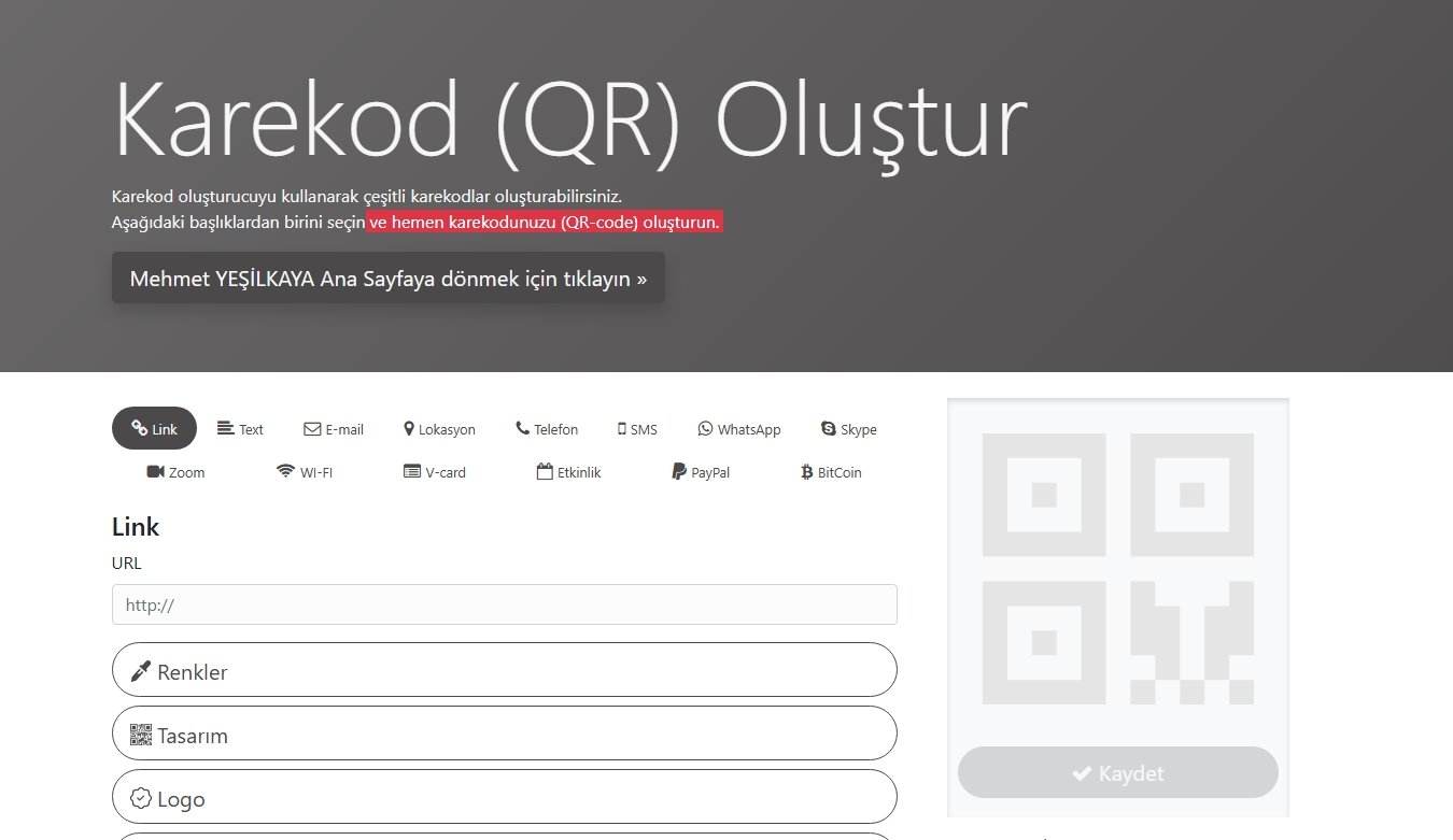 Karekod Oluştur